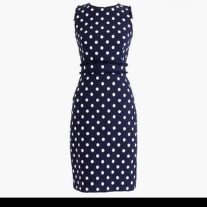 J.Crew Navy Tweed Dress